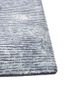 entropy blue viscose hand knotted Rug - Corner entropy blue viscose hand knotted Rug - Corner