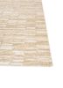 blythe ivory wool hand knotted Rug - Corner