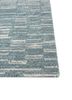 blythe ivory wool hand knotted Rug - Corner