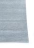 entropy grey and black wool and viscose hand knotted Rug - Corner