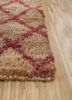 hula beige and brown jute and hemp hand knotted Rug - Corner hula beige and brown jute and hemp hand knotted Rug - Corner