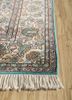 gulmarg green silk hand knotted Rug - Corner gulmarg green silk hand knotted Rug - Corner