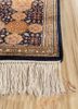 gulmarg blue silk hand knotted Rug - Corner gulmarg blue silk hand knotted Rug - Corner