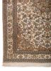 gulmarg blue silk hand knotted Rug - Corner gulmarg blue silk hand knotted Rug - Corner