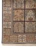 gulmarg beige and brown silk hand knotted Rug - Corner gulmarg beige and brown silk hand knotted Rug - Corner
