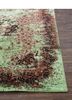 far east beige and brown wool and silk hand knotted Rug - Corner far east beige and brown wool and silk hand knotted Rug - Corner