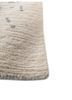 far east blue wool and silk hand knotted Rug - Corner
