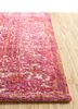free verse by kavi red and orange wool and silk hand knotted Rug - Corner free verse by kavi red and orange wool and silk hand knotted Rug - Corner