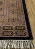 kiaan blue wool hand knotted Rug - Corner kiaan blue wool hand knotted Rug - Corner