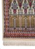 gulnar ivory wool hand knotted Rug - Corner gulnar ivory wool hand knotted Rug - Corner