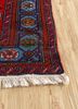 kiaan red and orange wool hand knotted Rug - Corner kiaan red and orange wool hand knotted Rug - Corner