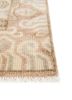 erbe beige and brown wool hand knotted Rug - Corner