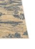 aprezo blue wool hand knotted Rug - Corner aprezo blue wool hand knotted Rug - Corner