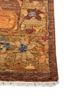 cyanna red and orange wool hand knotted Rug - Corner cyanna red and orange wool hand knotted Rug - Corner