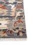 cyanna blue wool hand knotted Rug - Corner cyanna blue wool hand knotted Rug - Corner