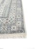erbe blue wool hand knotted Rug - Corner erbe blue wool hand knotted Rug - Corner
