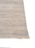 manifest blue wool hand knotted Rug - Corner