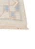 erbe ivory wool hand knotted Rug - Corner