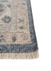 erbe blue wool hand knotted Rug - Corner erbe blue wool hand knotted Rug - Corner