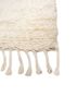 zuri ivory wool hand knotted Rug - Corner zuri ivory wool hand knotted Rug - Corner