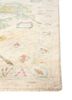 far east ivory wool hand knotted Rug - Corner far east ivory wool hand knotted Rug - Corner