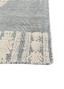 zuri blue wool hand knotted Rug - Corner zuri blue wool hand knotted Rug - Corner
