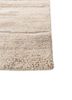 entropy ivory wool hand knotted Rug - Corner