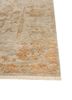 erbe green wool hand knotted Rug - Corner