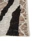zuri beige and brown wool hand knotted Rug - Corner