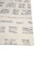 zuri ivory wool hand knotted Rug - Corner