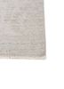 erbe grey and black wool hand knotted Rug - Corner