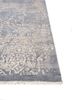 far east blue wool and silk hand knotted Rug - Corner far east blue wool and silk hand knotted Rug - Corner
