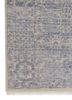 aurora grey and black wool and viscose hand knotted Rug - Corner aurora grey and black wool and viscose hand knotted Rug - Corner