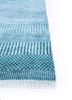 kairos blue wool and viscose hand knotted Rug - Corner kairos blue wool and viscose hand knotted Rug - Corner