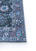 gulnar grey and black wool and viscose hand knotted Rug - Corner gulnar grey and black wool and viscose hand knotted Rug - Corner