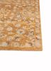 far east gold wool and silk hand knotted Rug - Corner far east gold wool and silk hand knotted Rug - Corner