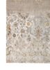 far east green wool and silk hand knotted Rug - Corner