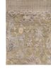 far east green wool and silk hand knotted Rug - Corner far east green wool and silk hand knotted Rug - Corner