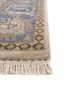 gulnar ivory wool hand knotted Rug - Corner gulnar ivory wool hand knotted Rug - Corner