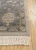 gulnar grey and black wool hand knotted Rug - Corner gulnar grey and black wool hand knotted Rug - Corner