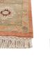 cyanna red and orange wool hand knotted Rug - Corner cyanna red and orange wool hand knotted Rug - Corner