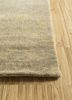 pansy beige and brown wool hand knotted Rug - Corner pansy beige and brown wool hand knotted Rug - Corner