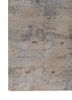 unstring by kavi grey and black wool and bamboo silk hand knotted Rug - Corner unstring by kavi grey and black wool and bamboo silk hand knotted Rug - Corner