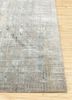 unstring by kavi grey and black wool and bamboo silk hand knotted Rug - Corner unstring by kavi grey and black wool and bamboo silk hand knotted Rug - Corner