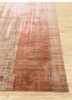 unstring by kavi ivory wool and bamboo silk hand knotted Rug - Corner