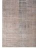 unstring by kavi grey and black wool and bamboo silk hand knotted Rug - Corner unstring by kavi grey and black wool and bamboo silk hand knotted Rug - Corner
