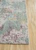 unstring by kavi ivory wool and bamboo silk hand knotted Rug - Corner