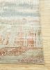 unstring by kavi ivory wool and bamboo silk hand knotted Rug - Corner