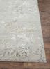 unstring by kavi grey and black wool and bamboo silk hand knotted Rug - Corner unstring by kavi grey and black wool and bamboo silk hand knotted Rug - Corner