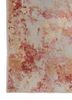 aprezo blue wool and bamboo silk hand knotted Rug - Corner